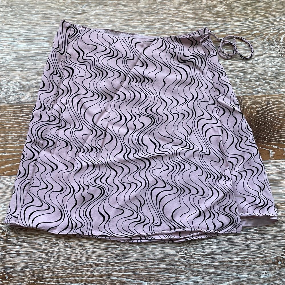 & other stories wavy skirt